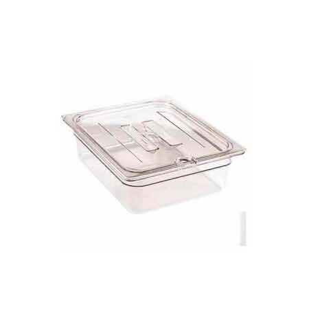 Cambro Cambro 10CWCHN135 - Camwear Food Pan Cover, Full Size, Notched, With Handle, Clear, Polycarbonate - Pkg Qty 6 10CWCHN135